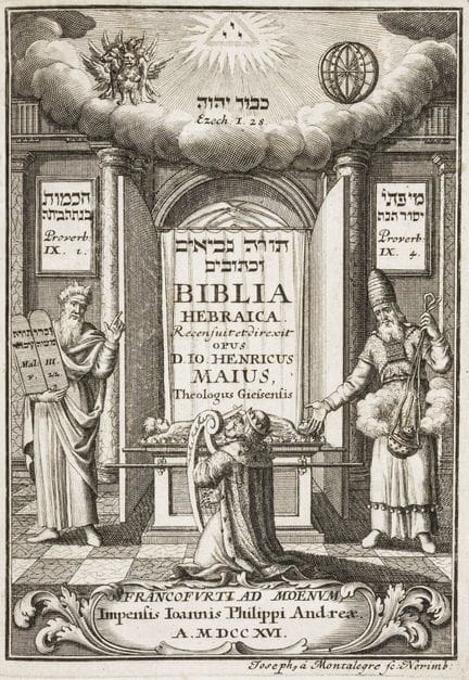 Biblia hebraica—The Hebrew Bible, collated with th
