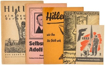 National Socialism—Four Pamphlets on Hitler. Vario