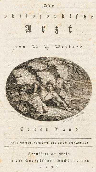 Medicine - Weikard, Melchior Adam. *The Philosophi