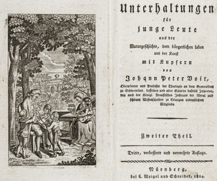 Voit, Johann Peter. Conversaciones para jóvenes so