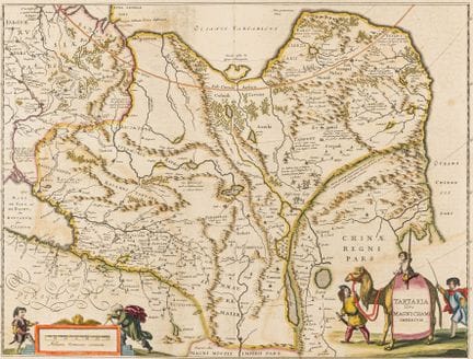 Asia - Siberia - Tartaria sive Magni Chami Imperiu