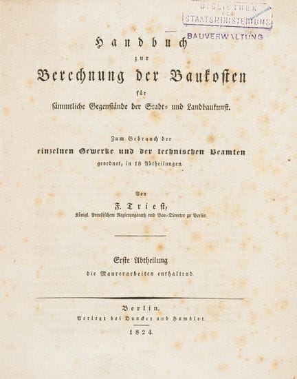 Técnica - Artesanía - Trieste, August Ferdinand. M