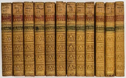 Medicine - Unzer, Johann August. *Der Arzt*. A med