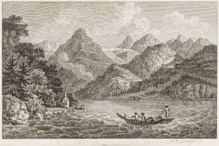 Europa - Suiza - Brun, Friederike. Diario de un vi