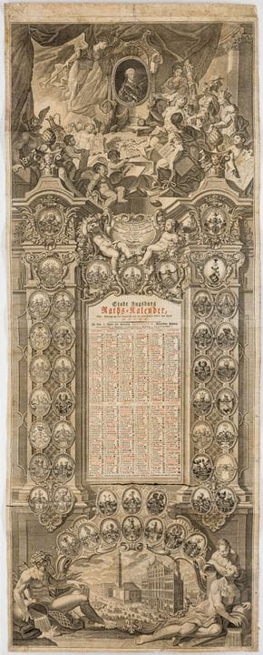 Germany - Bavaria - City of Augsburg Raths Calenda