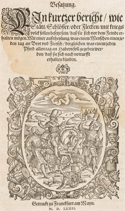 Reinhard, comte de Solms. Occupation. Bref exposé 