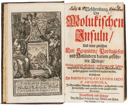 Asia - Indonesia - Argensola, Bartolomé Leonardo. 
