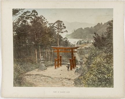 Japan - Folder containing 36 original photographs,