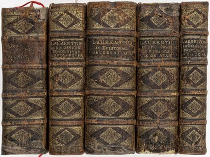 Theology—Five anthologies of Baroque theological w