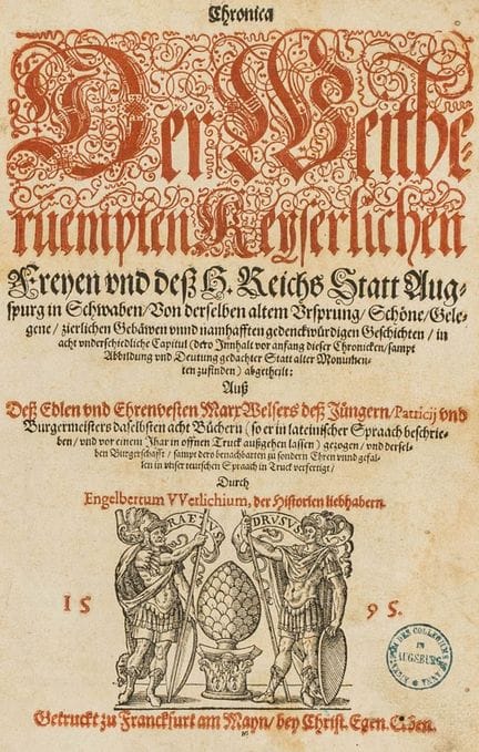 Germany - Bavaria - Welser, Markus. *Chronica of t