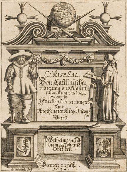 Sallustius, Crispus Gaius. Traduction allemande de