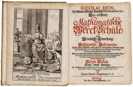 Mathematics - Bion, Nicolai. *Neu-eröffnete Mathem