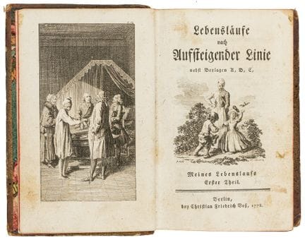 Hippel, Theodor Gottlieb von. Genealogical records