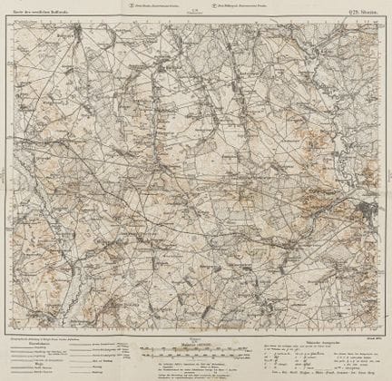 Europa - Rusia - Mapa del oeste de Rusia. Colecció
