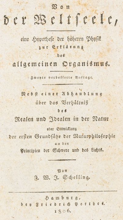 Philosophy - Schelling, Friedrich Wilhelm Josef vo