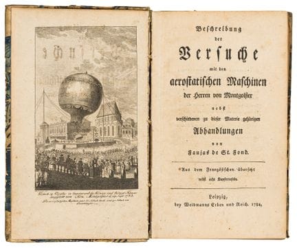 Técnica - Aeronáutica - Faujas de Saint-Fond, Bart