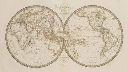 Atlases - Brué, A. H. *Atlas universel de Géograph