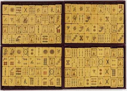 Giochi e giocattoli - Mah-Jongg. Gioco cinese simi