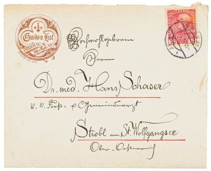 List, Guido v.. Eigenhändiger, ganzseitiger Brief 