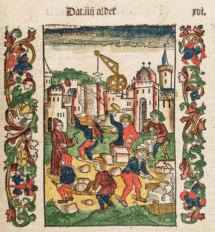Incunabula - *Die Chronica van der hilliger Stat C