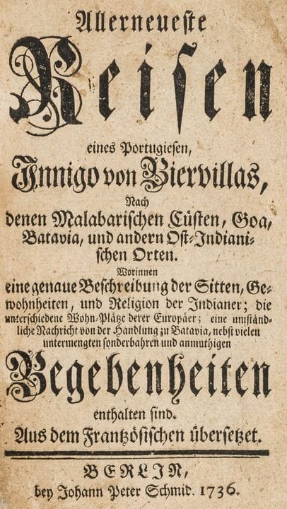 Asia—Biervillas, Innigo (i.e., Abbé Saunier de Bea
