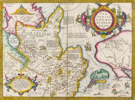 Asia - Siberia - Tartariae Sive Magni Chami Regni 