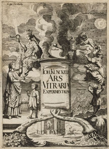 Técnica - Artesanía - Kunckel von Löwenstern, Joha