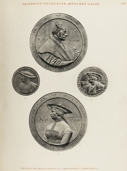 Numismatica - Habich, Georg. Le monete da esposizi