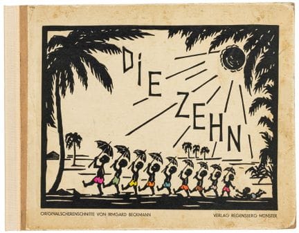 Beckmann, Irmgard. Die zehn (kleinen Negerlein). F