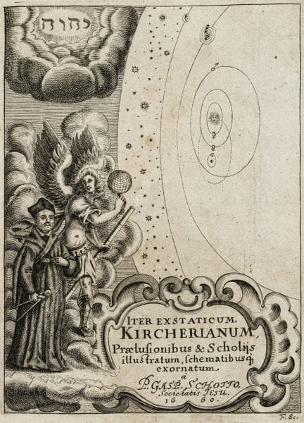 Astronomy - Kircher, Athanasius. *Iter extaticum c
