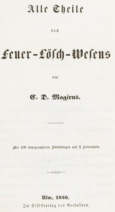 Técnica - Magirus, Conrad Dietrich. Todos los aspe