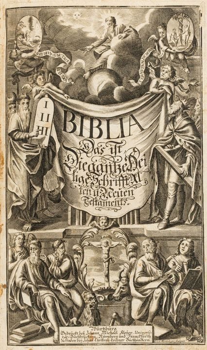 Biblia germanica - Sacra Biblia. Es decir: la Sagr