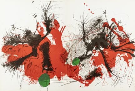 Derrière le miroir. 9 Nummern der Reihe. Mit zahlr