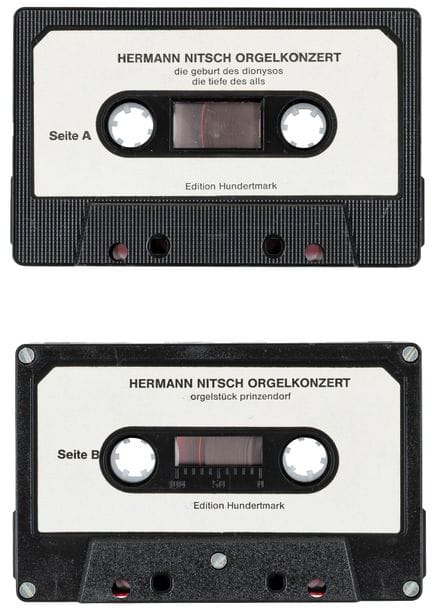 Wiener Aktionismus - Nitsch, Hermann. Orgelkonzert