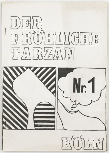 Brinkmann, Rolf Dieter. Le joyeux Tarzan. Cahiers 