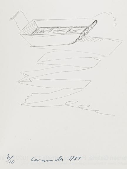 Caramelle, Ernst.Marginalia.1984 年，柏林彼得森画廊展览目录。 附卡