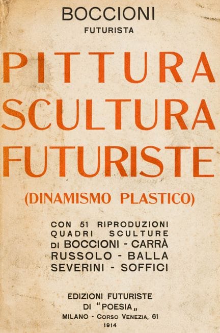 Futurisme - Boccioni, Umberto. Peinture et sculptu