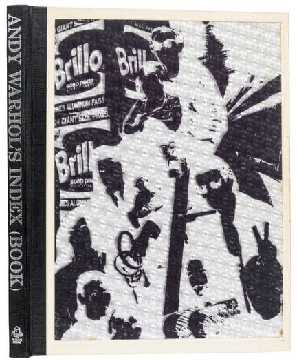 Warhol, Andy. Index (livre) réalisé avec la collab