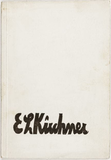 Kirchner, Ernst Ludwig - Exposition « Ernst Ludwig