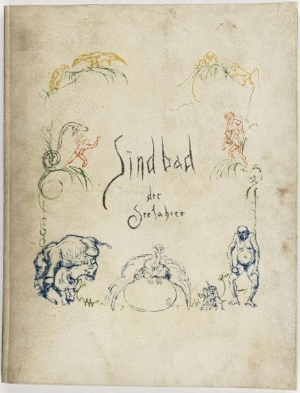 Slevogt, Max. Sinbad le marin. Avec 33 lithographi
