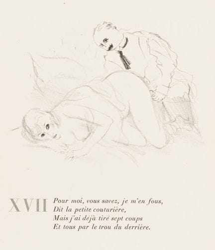 Vertès, Marcel - Louys, Pierre. Poésies érotiques,