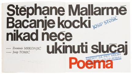Avant-garde - Europe de l'Est - Stosic, Josip. Nac