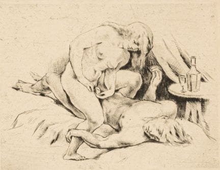 Merenyi, Rudolf (Rezsö). Folge von 14 Radierungen 