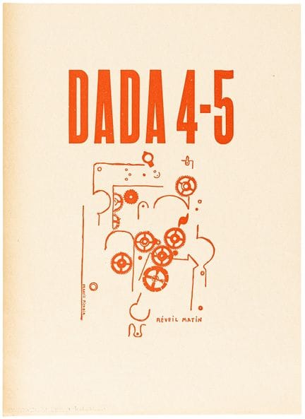 DADA - Picabia, Francis. DADA 4-5. Réveil matin. B