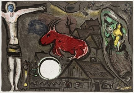 Chagall, Marc - Derrière le Miroir. No. 246. Litho