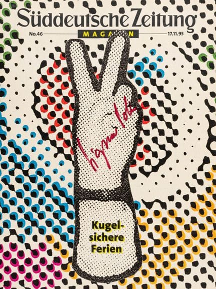 Polke, Sigmar. Kugelsichere Ferien. Mit eigenhändi