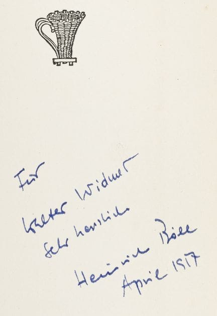 Böll, Heinrich. Journal d'Irlande. Cologne et Berl