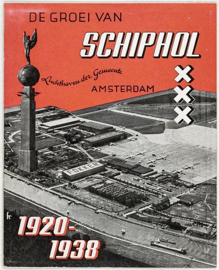 Typographie - De groei van Schiphol 1920-1938. Luc