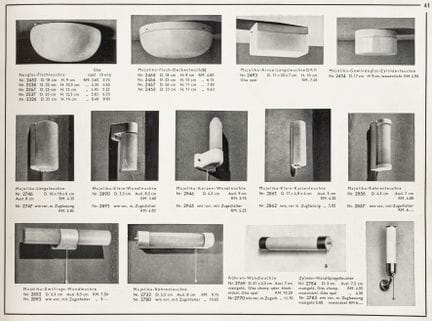 Werbung - Wenzel, Walter. Katalog Nr. 38 über Lamp