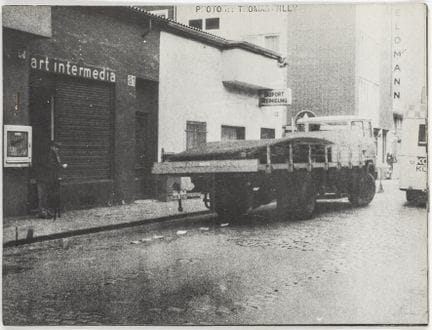 Fluxus - Vostell, Wolf. Détails de « Ruhender Verk
